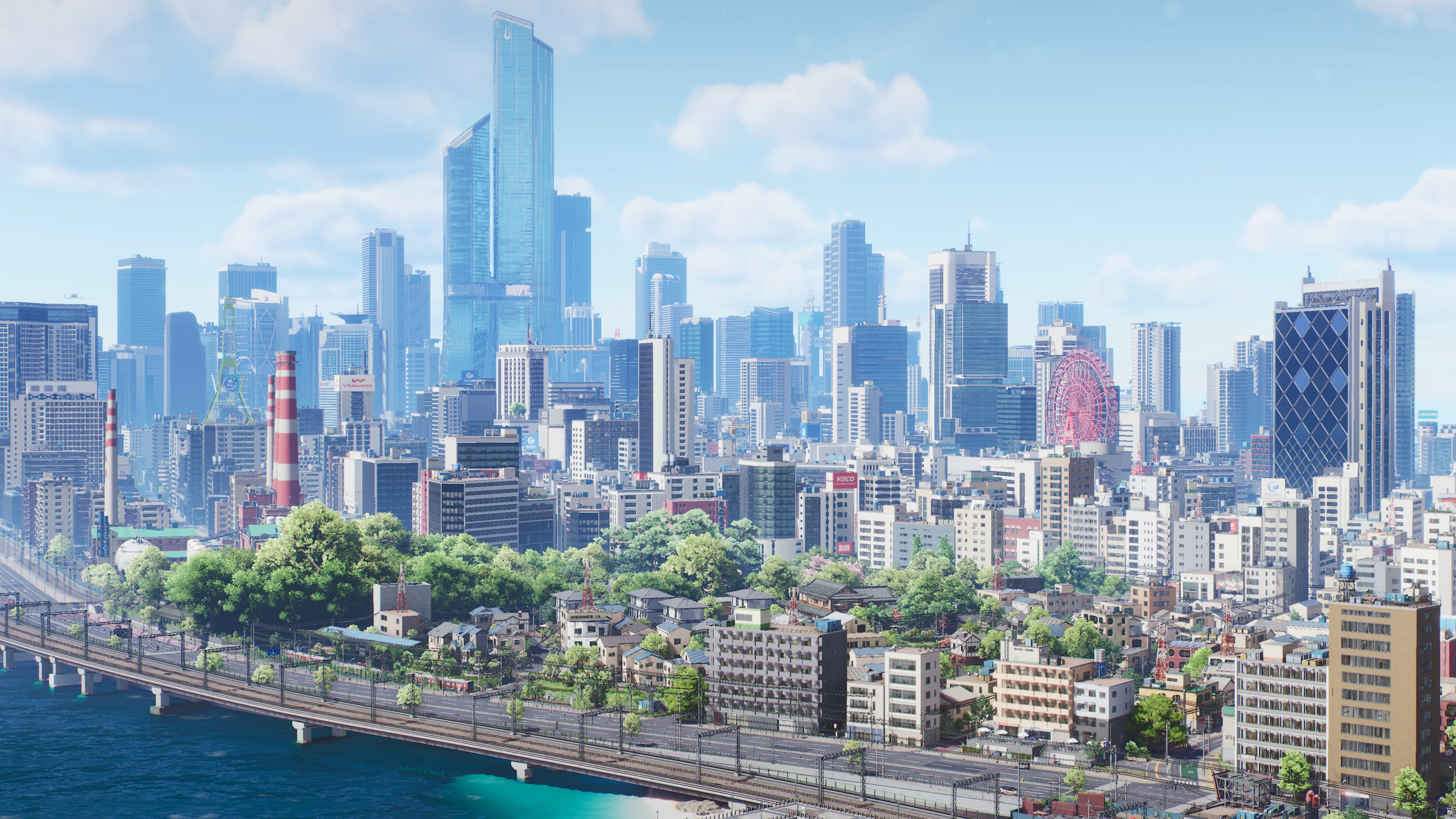 無限大ANANTA もう一つの都市を描いた公式全景画像